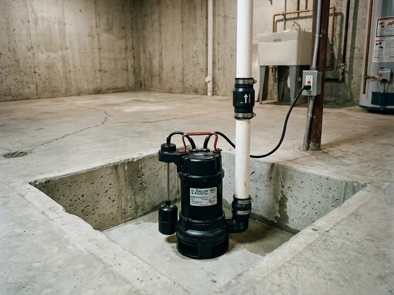 Sump Pump Installation Plumber in Moorhead, MN